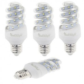 pièces E27 9W 800lm blanc chaud/lumière blanche 23 SMD 2835 LED lampes de maïs (AC 220 V)