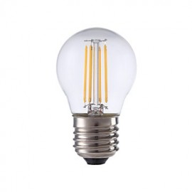 Ampoules à Filament LED 4W E27 P45 4 COB 300 lm Blanc Chaud Décoratif 220-240V 1 pcs