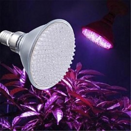 8W E27 168LED 800LM 143Red + 25Blue Panneau de lampe de culture pour plantes hydroponiques (AC220V)