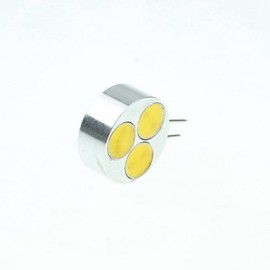 x G4 GU4 GZ4 MR11 3W 3xCOB LED 280LM blanc/blanc froid/blanc chaud LED spots ampoule DC12V