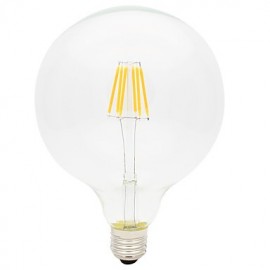 Ampoules LED à Filament 6W G125 6 COB 600 lm Blanc Chaud Décoratif V 1 pcs