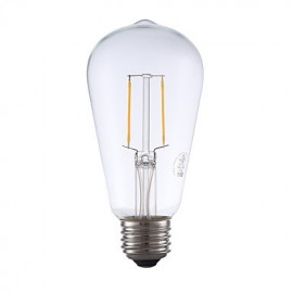 Ampoules à Filament LED 2W E26 ST19 2 COB 220 lm Blanc Chaud Intensité Variable / Décorative V 1 pcs