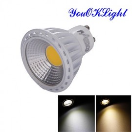 Spot LED COB GU10 6W Blanc Chaud/Blanc 600lm (100~120/220~240/85~265V)