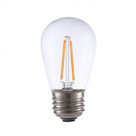 Ampoules à Filament LED 2W E26 S14 2 COB 200 lm Blanc Chaud Intensité Variable 120V 1 pcs