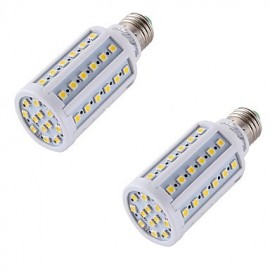 pièces E27 8W 560lm 3000K 60-SMD 5050 LED ampoule blanche chaude-blanc (AC 200-265V)