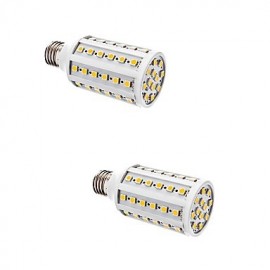 pcs 10W E27 LED Maïs Lumières T 60 SMD 5050 880 lm Blanc Chaud V