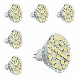 pièces GU5.3 (MR16) 5 W 29 SMD 5050 440lm LM blanc chaud MR16 spots V