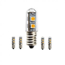 x E14 1.5W 7LED 5050 SMD 120LM blanc chaud/blanc froid lumière LED réfrigérateur bougie lit ampoule de maïs (220V)