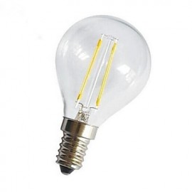 4W E14 / E26/E27 Ampoules à Filament LED G45 4 COB 400 lm Blanc Chaud Décoratif V