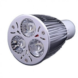 Spots/lumières Par, GU10 9 W 3 LED haute puissance 700-900 LM blanc chaud PAR V