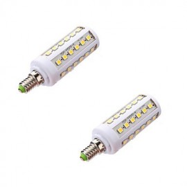 pcs 10W E14 LED Maïs Lumières T 44 SMD 5050 800 lm Blanc Chaud V