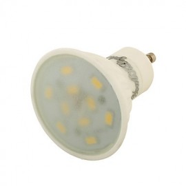 pièces GU10 5W 10 * SMD5730 lumière blanche chaude longue durée en céramique Spot LED lumières (AC110-120V/220-240V)