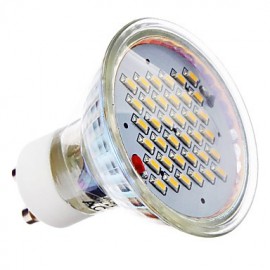 Spot LED GU10 4W MR16 36 SMD 3014 280 lm Blanc Chaud V