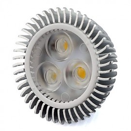 Spot LED 6W GU5.3(MR16) MR16 3 LED haute puissance 560 lm Blanc chaud / Blanc froid AC/DC 12 1 pcs