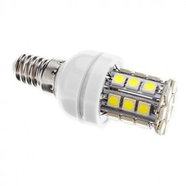 Le maïs de 4W E14 LED allume T 30 SMD 5050 blanc froid de 400 lm dimmable