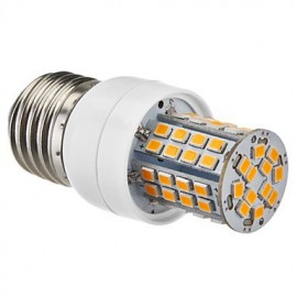 E27 5W 60x2385SMD 450-500LM 2700-3500K Ampoule de maïs LED blanc chaud (220-240V)