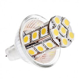 Lampes Maïs LED 4W GU4(MR11) MR11 24 SMD 5050 360 lm Blanc Chaud / Blanc Froid DC 12