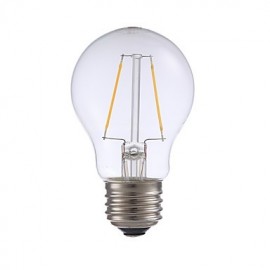 Ampoules à Filament LED 2W E26 A17 2 COB 200 lm Blanc Chaud Intensité Variable 120V 1 pcs