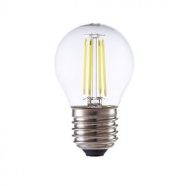 3,5W E27 Ampoules à Filament LED P45 4 COB 350/400 lm Blanc Chaud / Blanc Froid 1 pcs