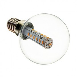 Ampoules globe LED 3W E14 G45 25 SMD 3014 180-210 lm blanc chaud décoratif