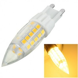 G9 5W 400lm 3500K/6500k 44x2835 LED Ampoule Blanc Chaud/Froid (AC220-240V)