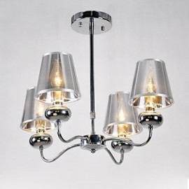 Lustres en métal galvanisé de style mini moderne/contemporain de 60 W maximum/lampes suspendues/montage encastréSalon/chambre à coucher/salle à manger