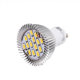 GU10 7,5W Blanc Chaud 3000K Blanc 6000K 700lm 15-SMD5630 Projecteur LED (AC 85~265V)/(AC110-120V)/(220-240V)