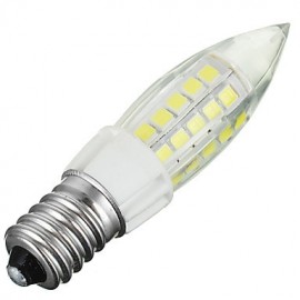 E14 5W 400lm 6000k 44-SMD 2835 LED Ampoule Blanc Froid (AC 220-240V)