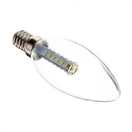 3W E14 LED bougies C35 25 SMD 3014 180-210 lm blanc froid décoratif