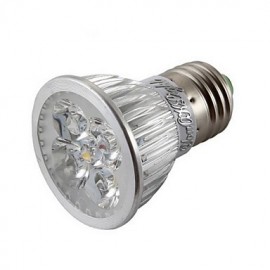 Spot E27 4W à 4 LED à intensité variable, lumière blanche chaude/blanc froid 3000/6000K 400 lm (AC 85 ~ 265 V)