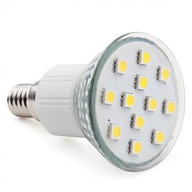 Spot LED 3W E14 MR16 12 SMD 5050 150 lm Blanc Chaud