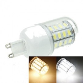 G9 7W 40x5630SMD 1600LM 3500K 6000K blanc chaud/blanc froid ampoules de maïs décoratives AC220-240V