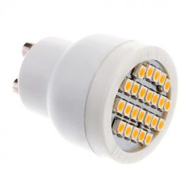 Ampoule spot LED GU10 2W 24x3528SMD 70-100LM 3000-3500K lumière blanche chaude (85-265V)