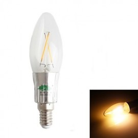 Bougies LED E14 C35 2 180-200 lm Blanc Chaud Décoratif