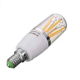 Ampoule à Filament LED E14 6W 600lm 6 x COB Blanc Chaud / Blanc Froid (V)