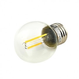 Ampoules Globe LED 2W E26/E27 G45 2 COB 180 lm Blanc Chaud Décorative