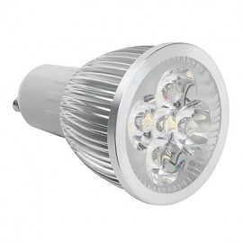 Spot LED GU10 5W MR16 5 LED Haute Puissance 450 lm Blanc Chaud