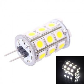 Ampoule LED blanche G4 4W 200LM 7000K 27x5050 (DC 12V)