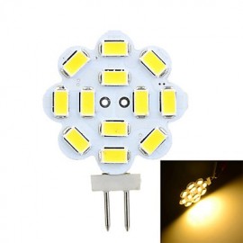 Lampe LED G4 3W 12-SMD 5730 300lm 3500k/6500k blanc chaud/froid (AC 12V)