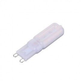 Marsing G9 couvercle givré 4W 300lm 22-2835 SMD LED ampoule blanc froid/chaud (AC220-240V)