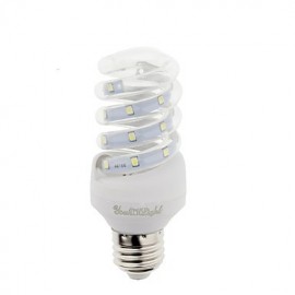 1 pièces E27 5W 420lm blanc chaud/lumière blanche 12 SMD 2835 LED lampes de maïs (AC 220V)