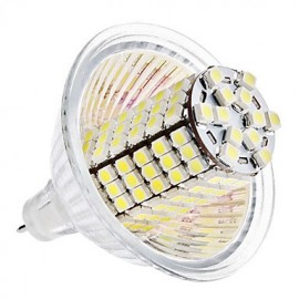 Lampes Maïs LED 5W GU5.3(MR16) MR16 120 SMD 3528 420 lm Blanc Naturel DC 12