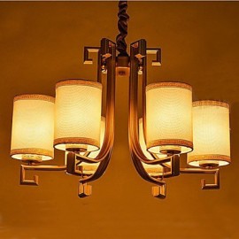 Le nouveau lustre de Style chinois fer cuivre Imitation Air lampes de salon