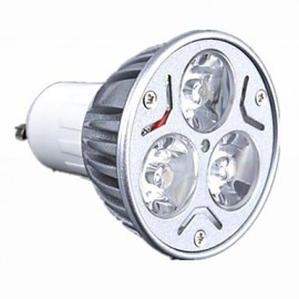 Spot LED GU10 3 LED haute puissance 330 lm Blanc chaud Blanc froid Intensité variable