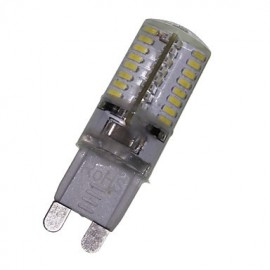 G9 4W 64x3014SMD 380LM 3500K 6000K blanc chaud/blanc froid ampoules de maïs LED étanches AC220-240V