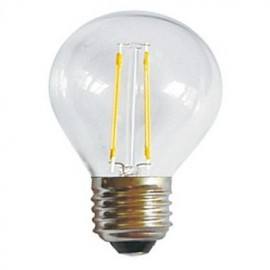 G45 2W E27 250LM 360 degrés couleur blanc chaud/froid Edison lampe à filament LED (AC220-240V)