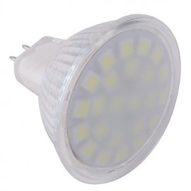 Spot LED GU5.3(MR16) MR16 24 SMD 5050 360 lm Blanc Froid