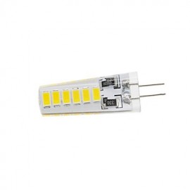 5W G4 LED à deux broches T 12 SMD 5730 400 lm Blanc chaud / Blanc froid Étanche DC 12 1 pcs