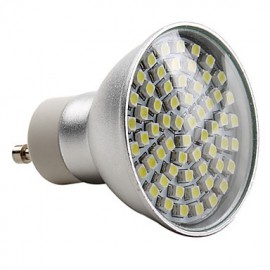 Spot LED E14 / GU10 MR16 60 SMD 3528 180 lm Blanc Naturel