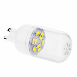 Ampoules globe LED G9 4W 9 SMD 5630 280 LM blanc chaud